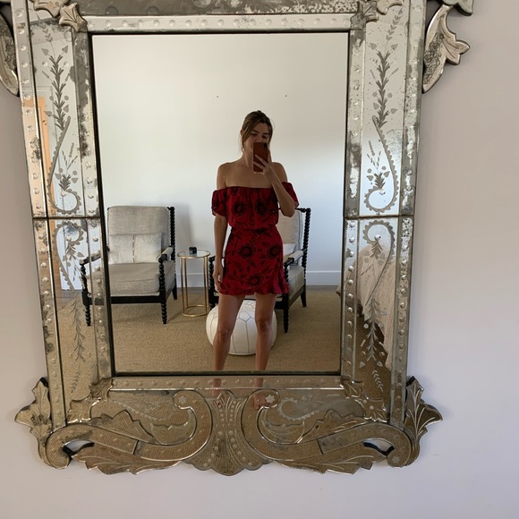 Pink and red floral set - Picture 3 of 5